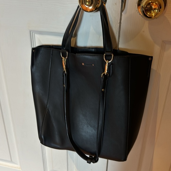Bcbg generation black Vegan Leather shoulder bag - Picture 3 of 16